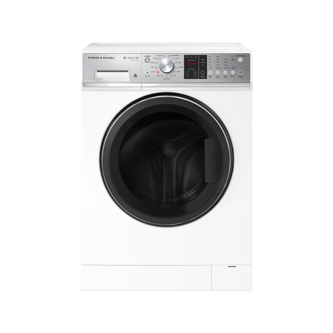 FISHER & PAYKEL 9KG FRONT LOAD WASHING MACHINE STEAMCARE image 0